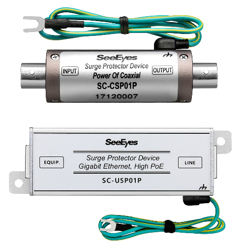 [SeeEyes] Surge Protector for CCTV Use (Coax./UTP) SC-CSP01P, USP01P